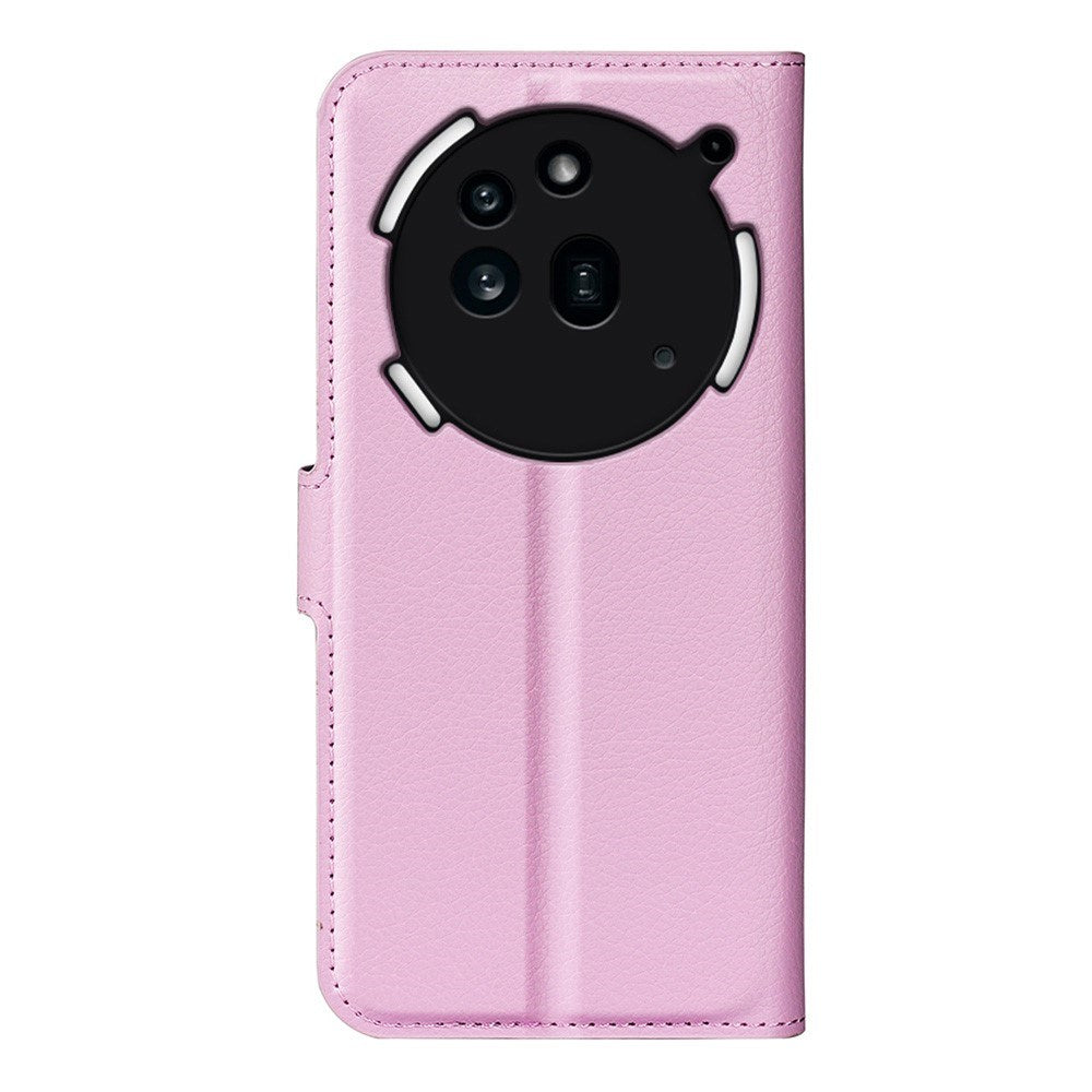 EIDERWOOD Nothing Phone (3a) Pro Faux Leather Flip Case with Cardholder & Stand Function - Pink