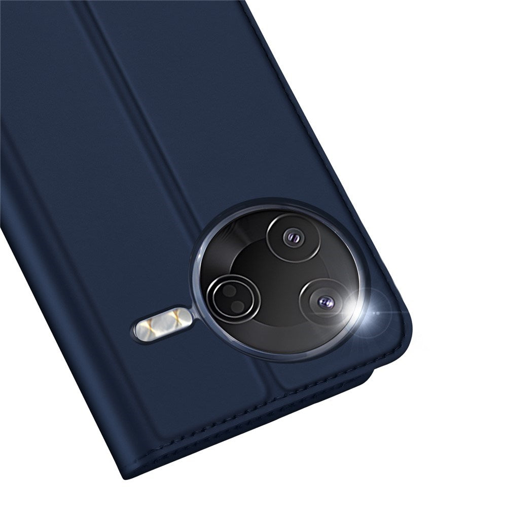 Xiaomi Poco F7 Pro EIDERWOOD Faux Leather Flip Case with Card Holder & Stand Function – Blue