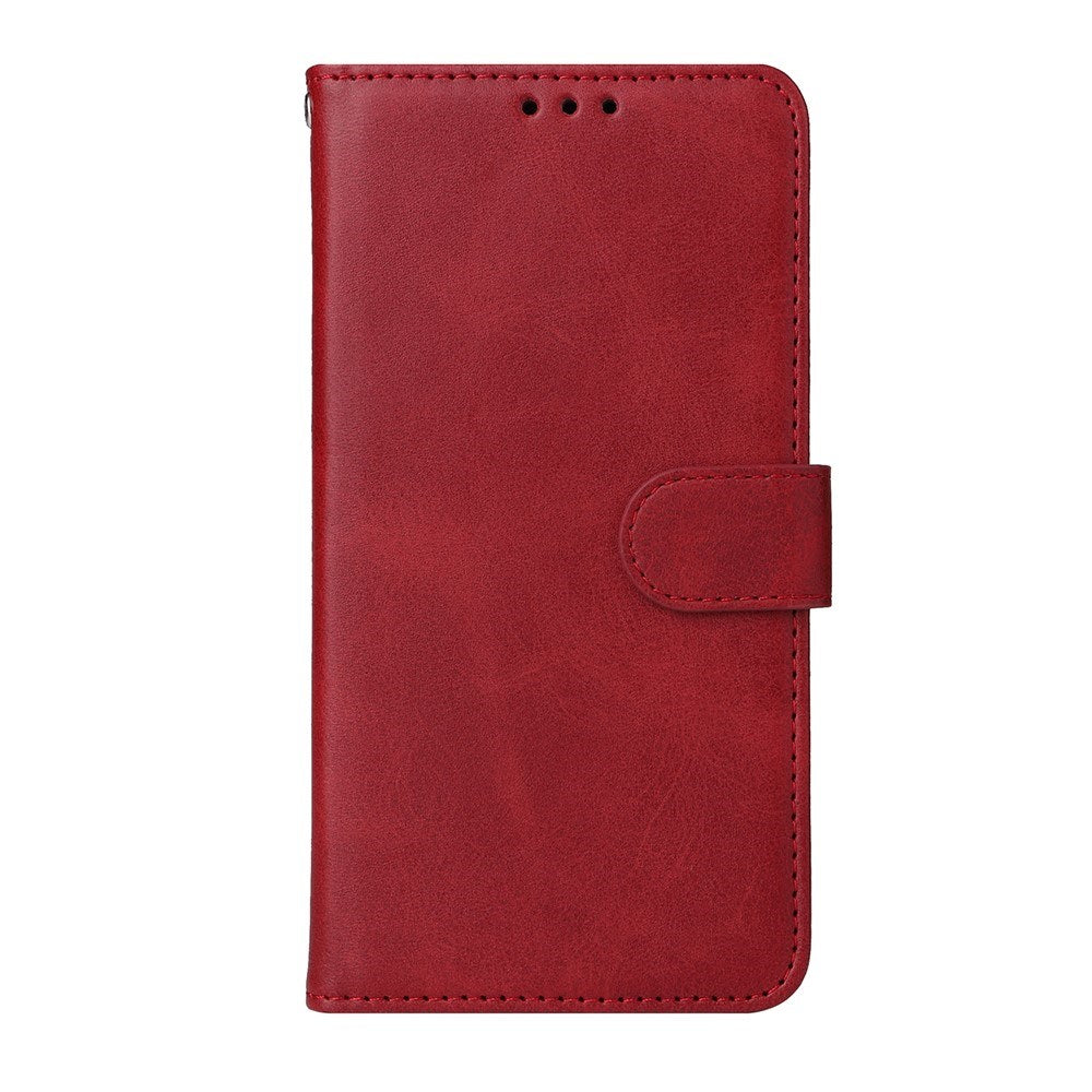 EIDERWOOD Honor 400 Lite Faux Leather Flip Case with Strap - Red