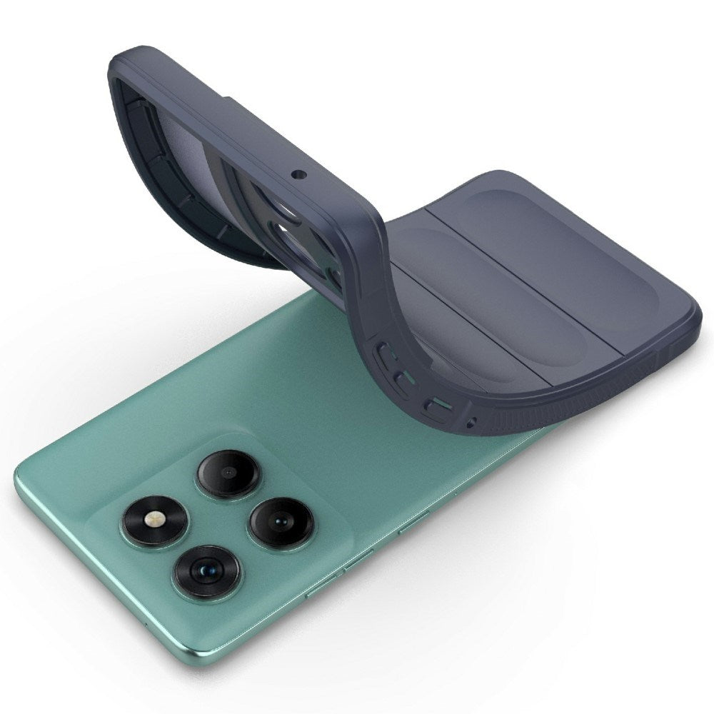 EIDERWOOD Motorola Edge 60 Fusion Flexible Plastic Case - Blue