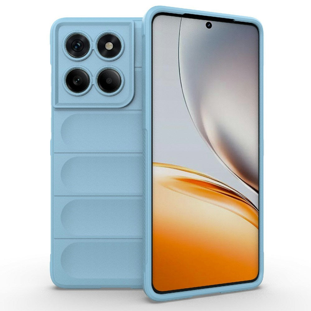 EIDERWOOD Motorola Edge 60 Fusion Flexible Plastic Case - Light Blue