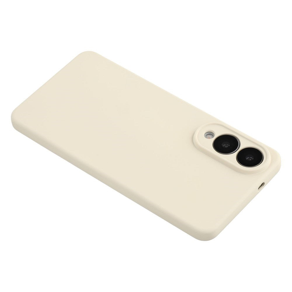 EIDERWOOD Samsung Galaxy S25 Edge Lined Flexible Plastic Case - Beige