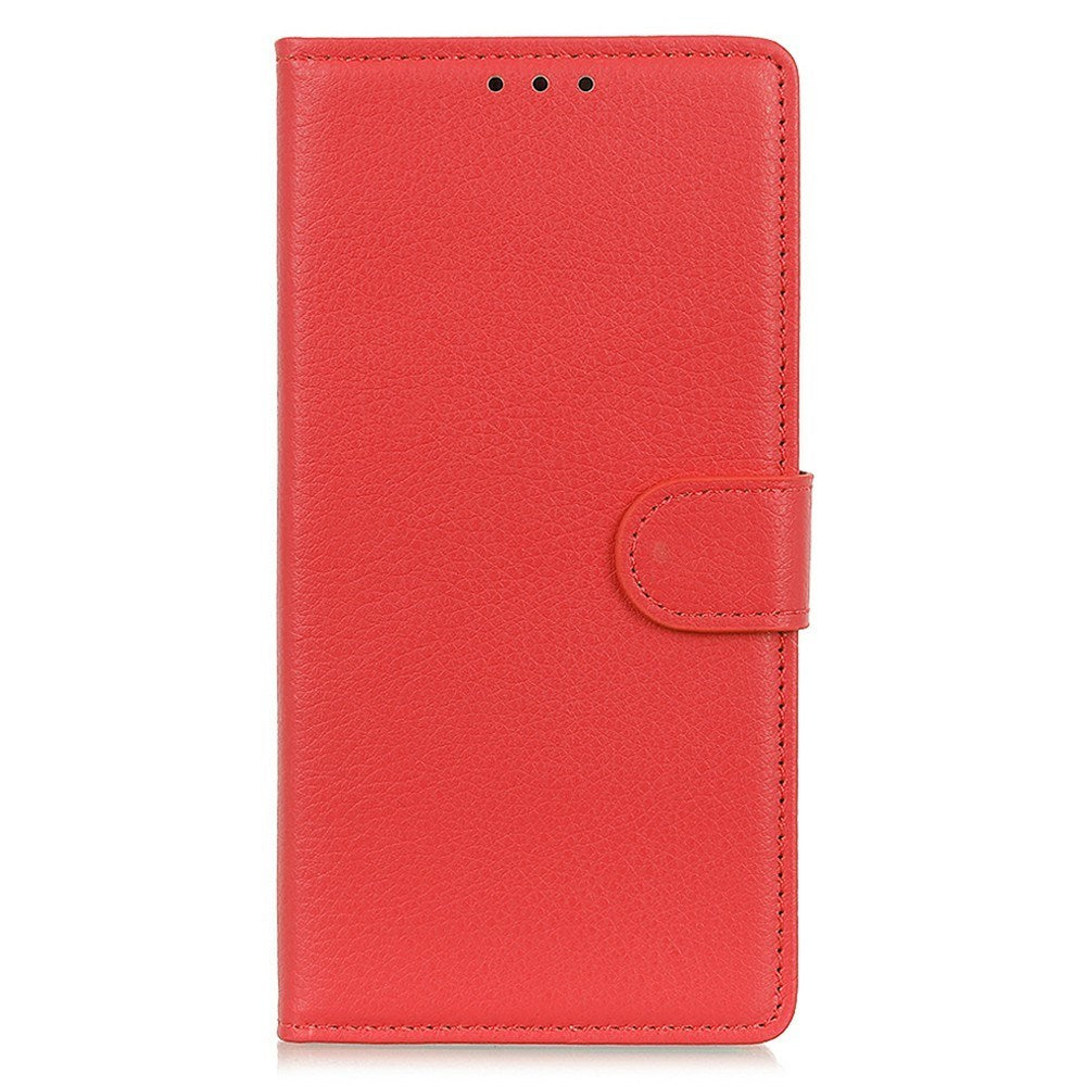 EIDERWOOD Sony Xperia 1 VII Faux Leather Flip Case with Cardholder & Stand Function - Red