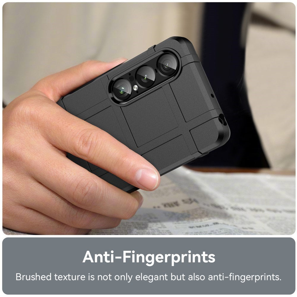 EIDERWOOD Sony Xperia 1 VII Rugged Shield Craftsman Case - Black