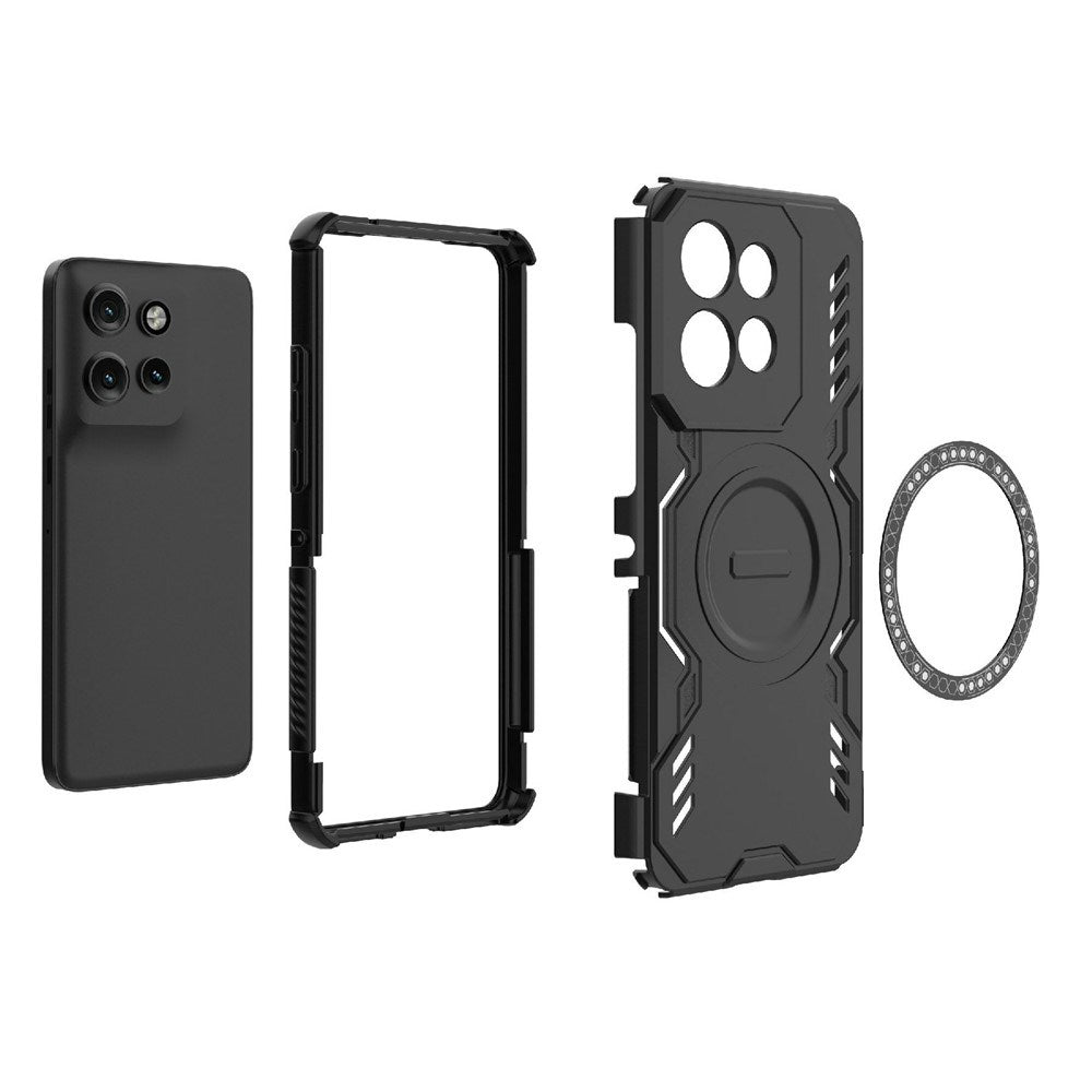 Motorola Edge 60 Neo / Edge 50 Neo / ThinkPhone 25 EIDERWOOD Tough Case - MagSafe Compatible - Blue