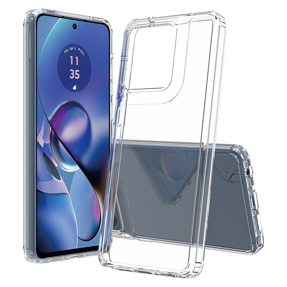 Motorola Moto G Stylus 5G (2025) / Edge 60 Stylus EIDERWOOD Hybrid Plastic Case - Transparent