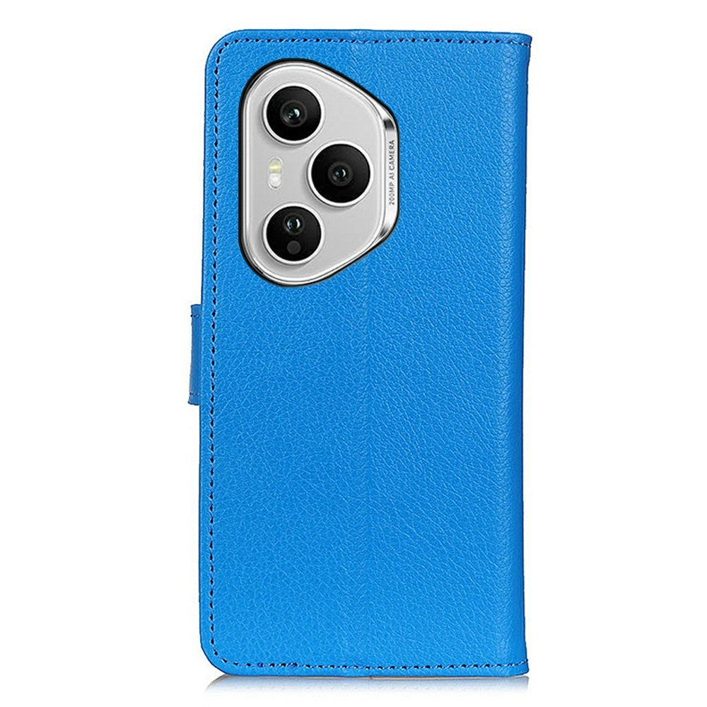 EIDERWOOD Honor 400 Pro Faux Leather Flip Case with Cardholder & Stand Function - Blue