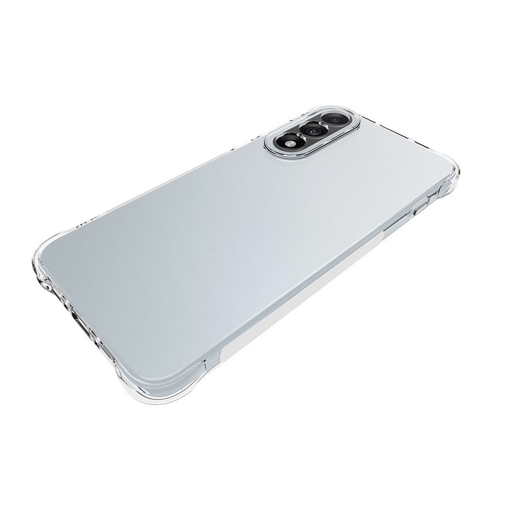 OnePlus Nord 5 Plastic Case with Shock Absorbing Corners - Transparent
