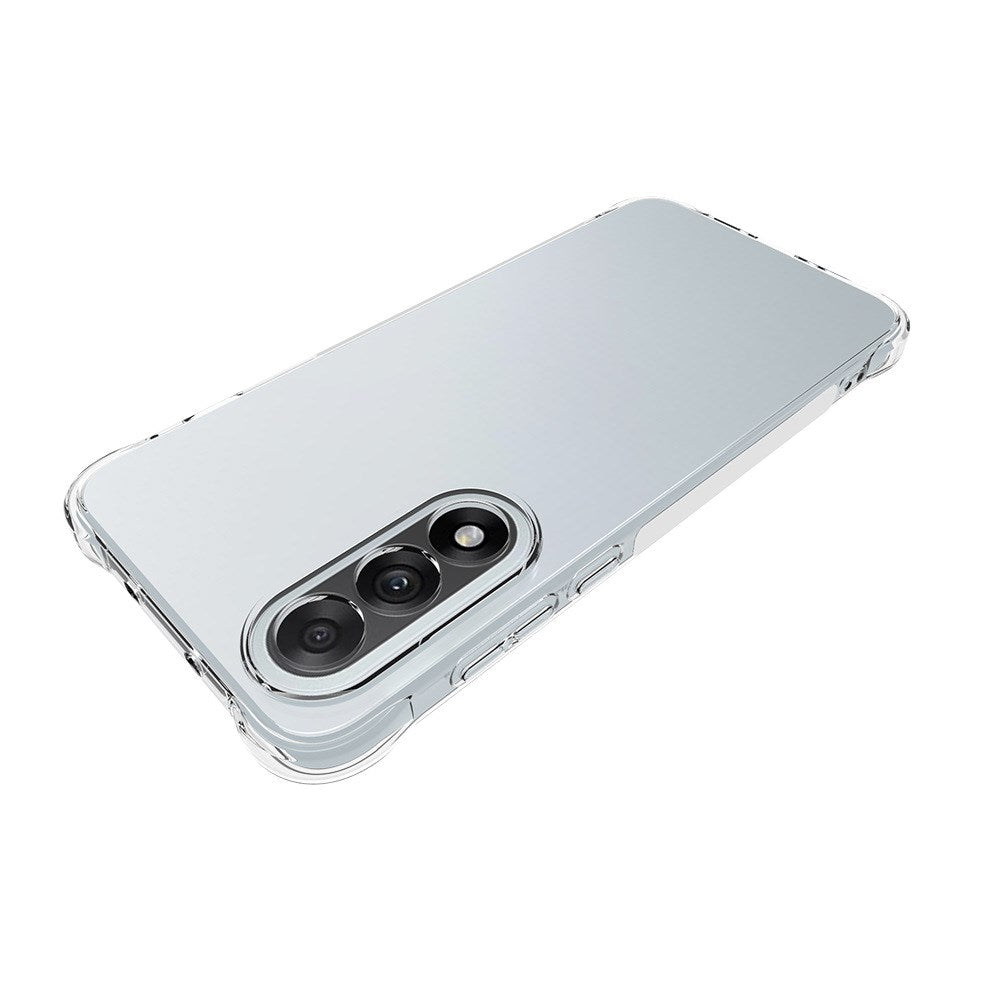 OnePlus Nord 5 Plastic Case with Shock Absorbing Corners - Transparent