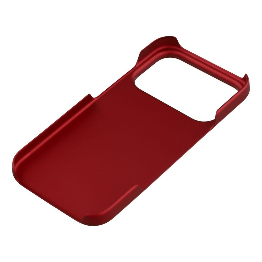 EIDERWOOD iPhone 17 Pro Max Hard Plastic Case - Red