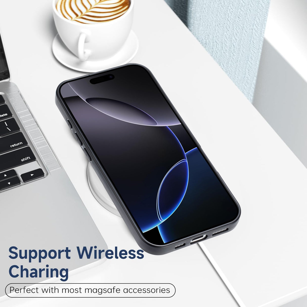 EIDERWOOD Motorola Moto G86 / G86 Power Flexible Plastic Case - Black