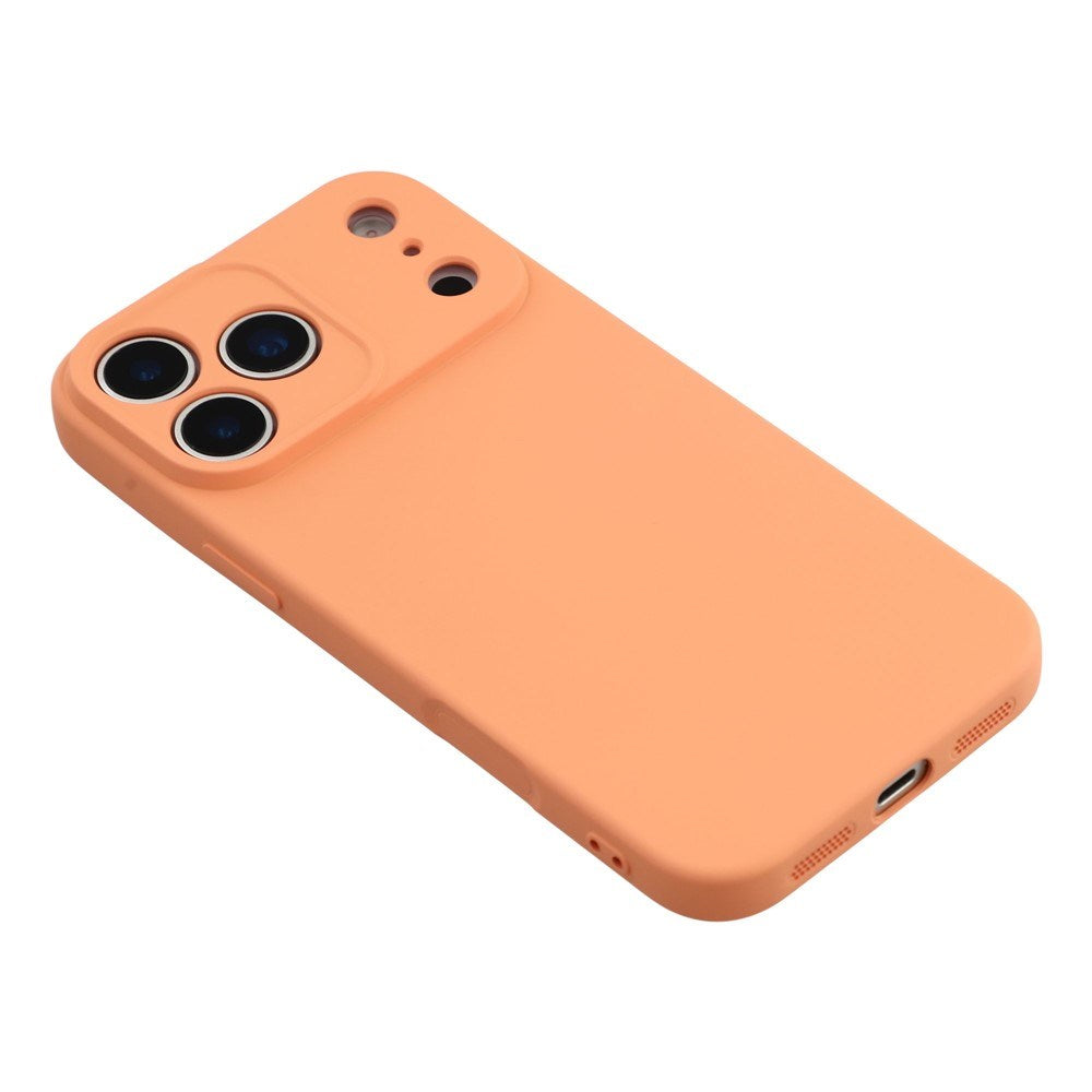 EIDERWOOD iPhone 17 Pro Lined Flexible Plastic Case - Orange