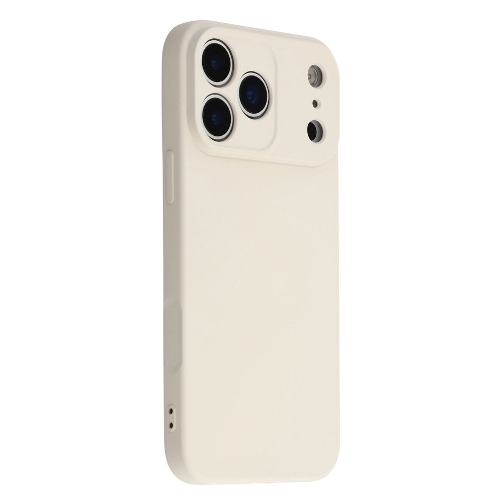 EIDERWOOD iPhone 17 Pro Max Lined Flexible Plastic Case - Beige