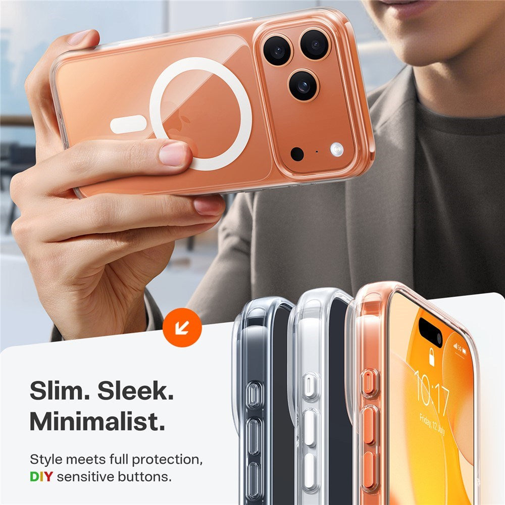 TORRAS iPhone 17 Pro Guardian Magnetic Hybrid Case - MagSafe Compatible - Blue