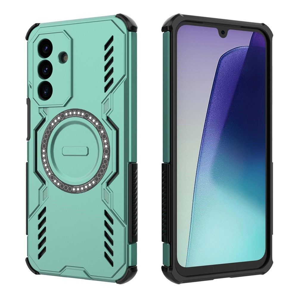 EIDERWOOD Samsung Galaxy A17 (5G) Tough Case with Heat Dissipation - MagSafe Compatible - Green