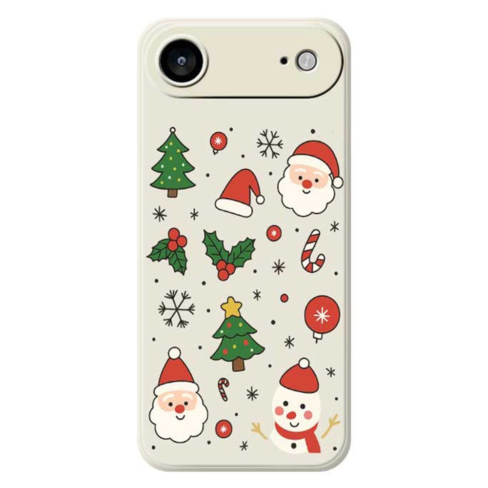 EIDERWOOD iPhone Air Christmas Case - Flexible Plastic - Christmas Motifs / Beige