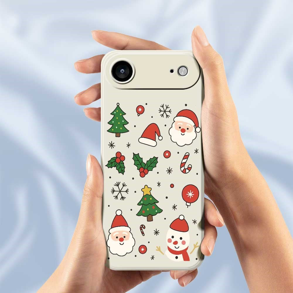 EIDERWOOD iPhone Air Christmas Case - Flexible Plastic - Christmas Motifs / Black