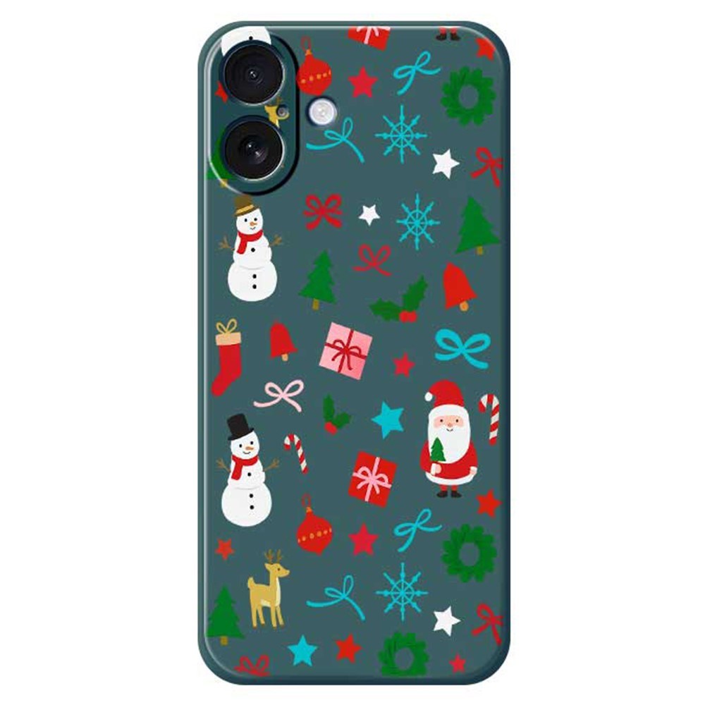 EIDERWOOD iPhone 17 Christmas Case - Flexible Plastic - Christmas Decorations / Green