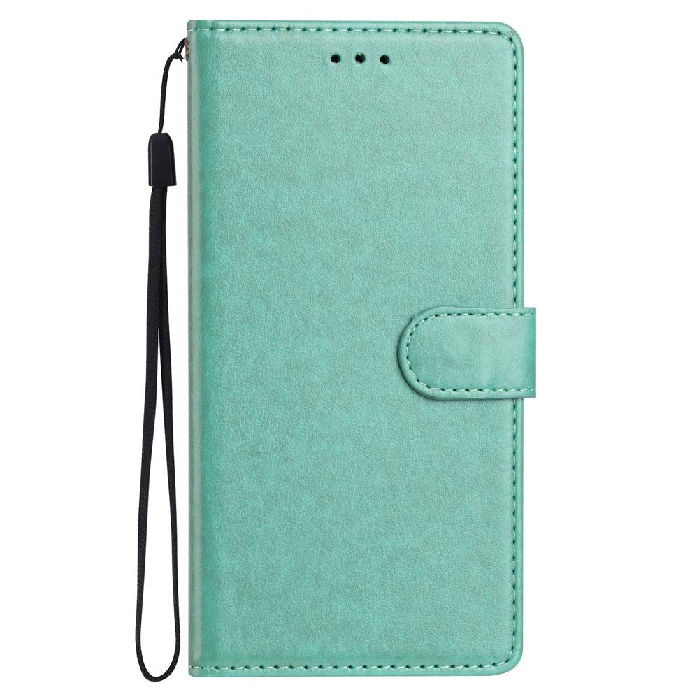 Xiaomi 15T EIDERWOOD Faux Leather Flip Case with Card Holder and Strap - Green
