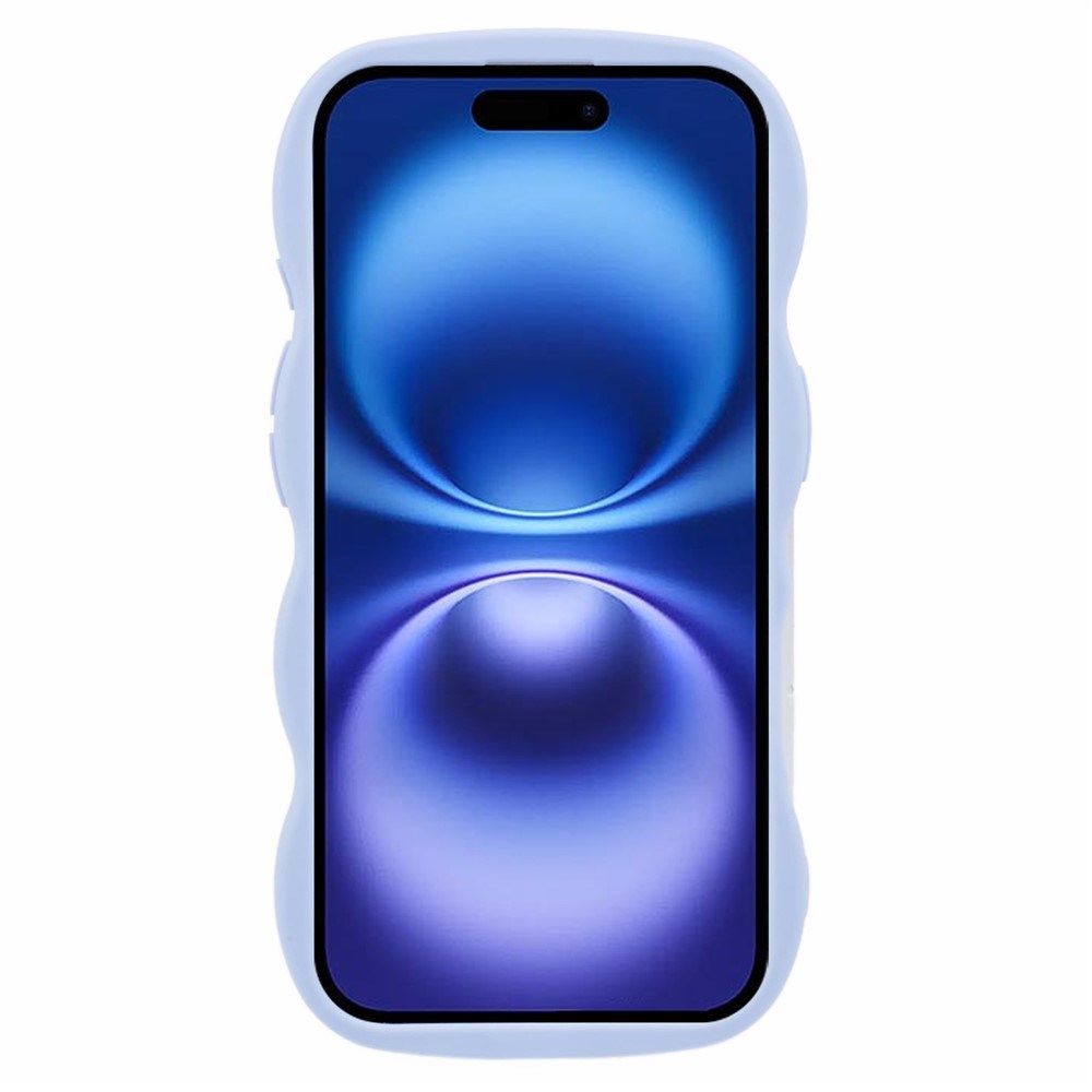 EIDERWOOD iPhone 17 Flexible Plastic Wavy Case - Purple