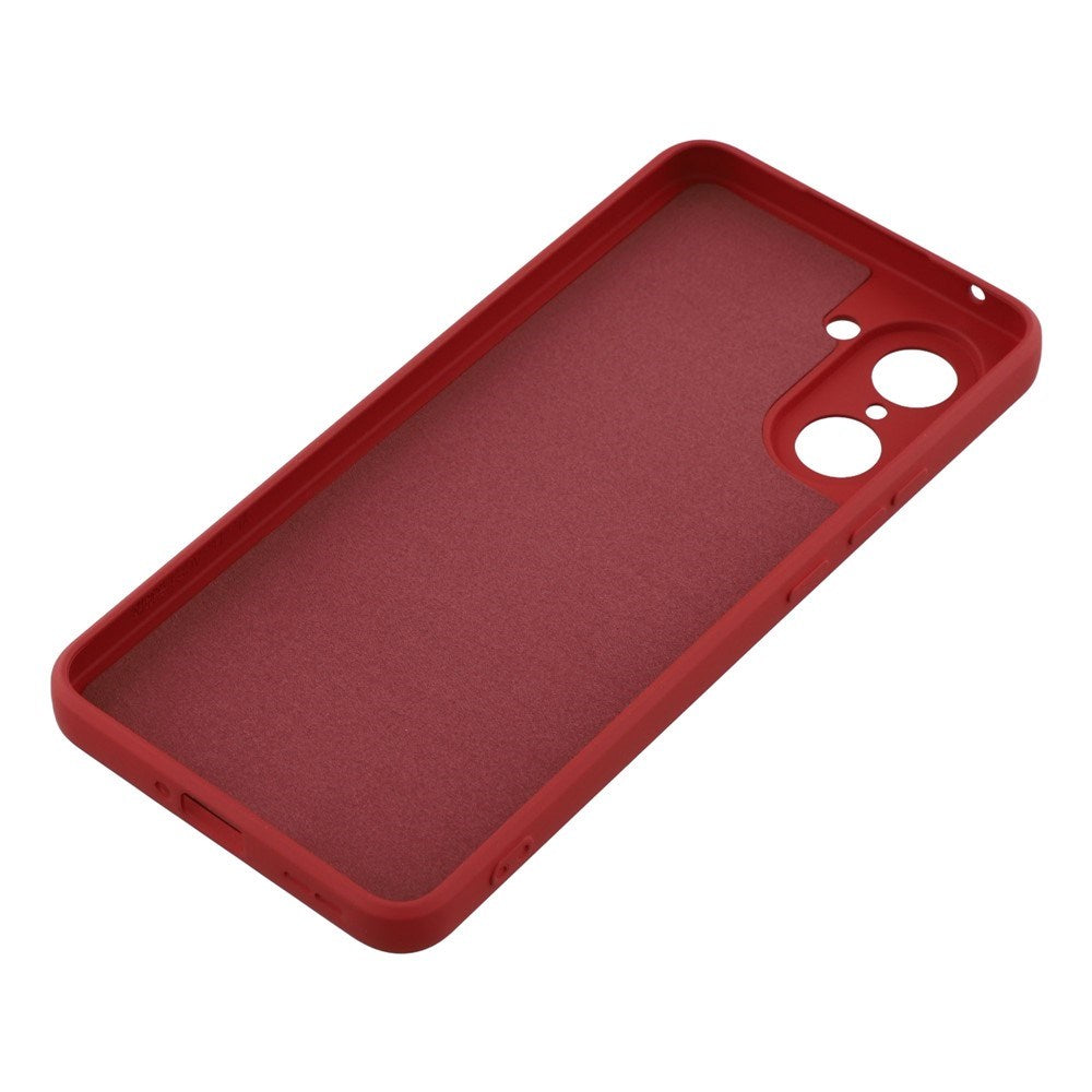 EIDERWOOD OnePlus Nord CE5 Lined Flexible Plastic Case - Dark Red
