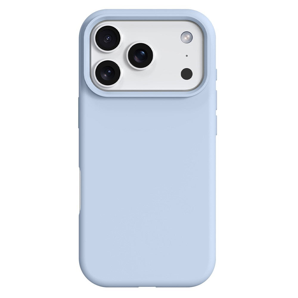 iPhone 17 Pro 2-in-1 Silicone & Hard Plastic Case- MagSafe Compatible - Baby Blue