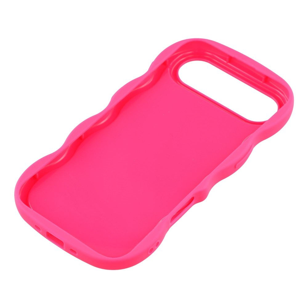 EIDERWOOD iPhone Air Flexible Plastic Wavy Case - Pink