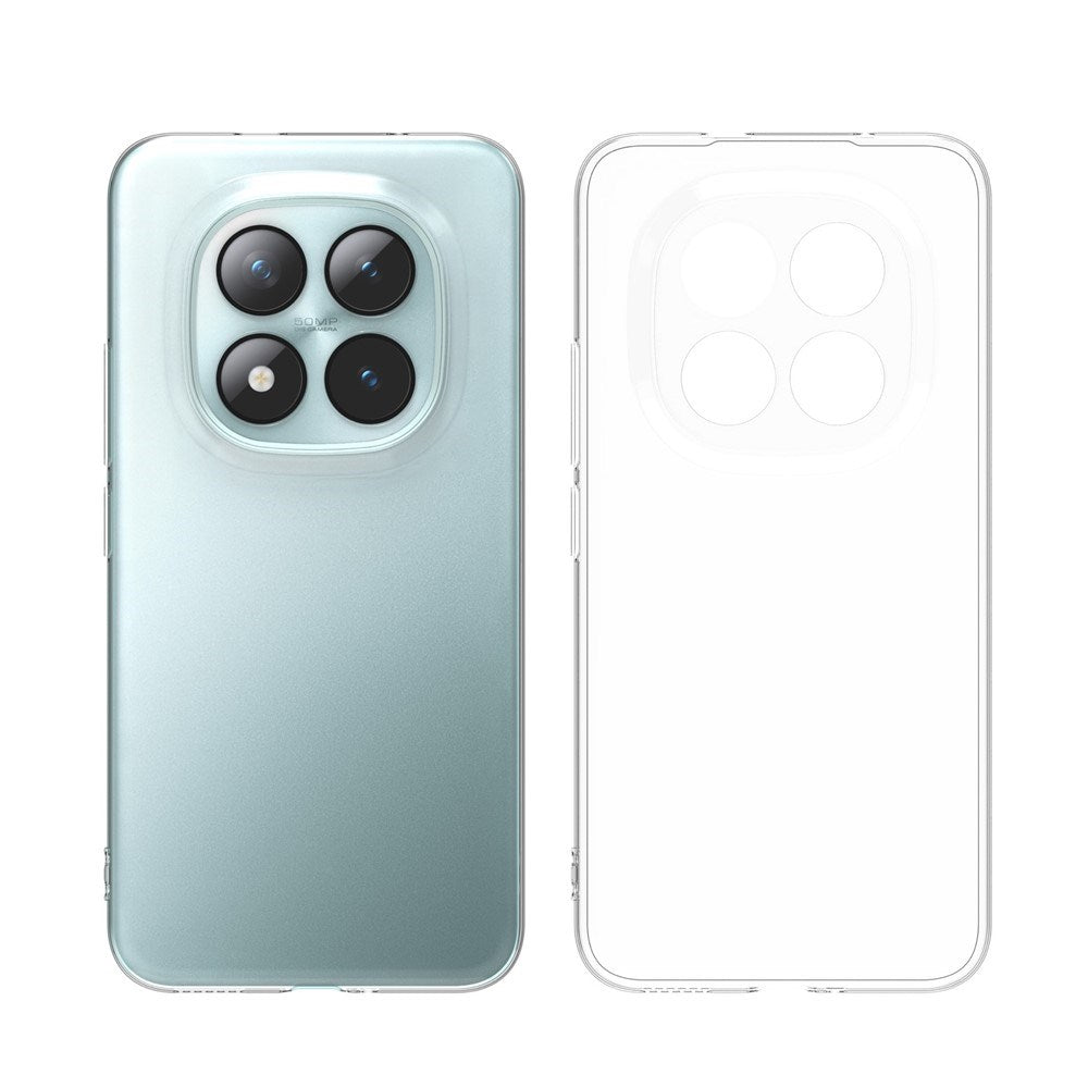 Xiaomi Redmi Note 15 Pro (5G) EIDERWOOD Flexible Plastic Back Case – Transparent