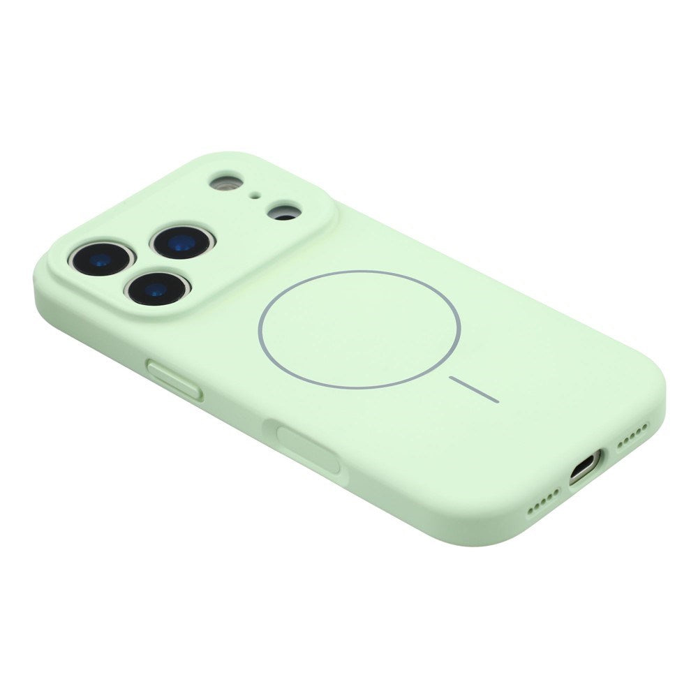 EIDERWOOD iPhone 17 Pro Max Flexible Plastic Case with Lined Inside - MagSafe Compatible - Mint Green