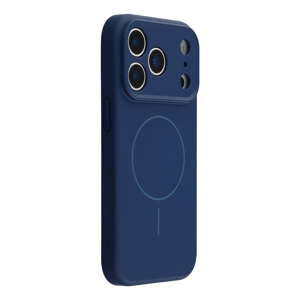 EIDERWOOD iPhone 17 Pro Max Flexible Plastic Case with Lined Inside - MagSafe Compatible - Dark Blue
