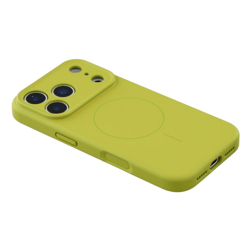 EIDERWOOD iPhone 17 Pro Flexible Plastic Case with Lined Inside - MagSafe Compatible - Green