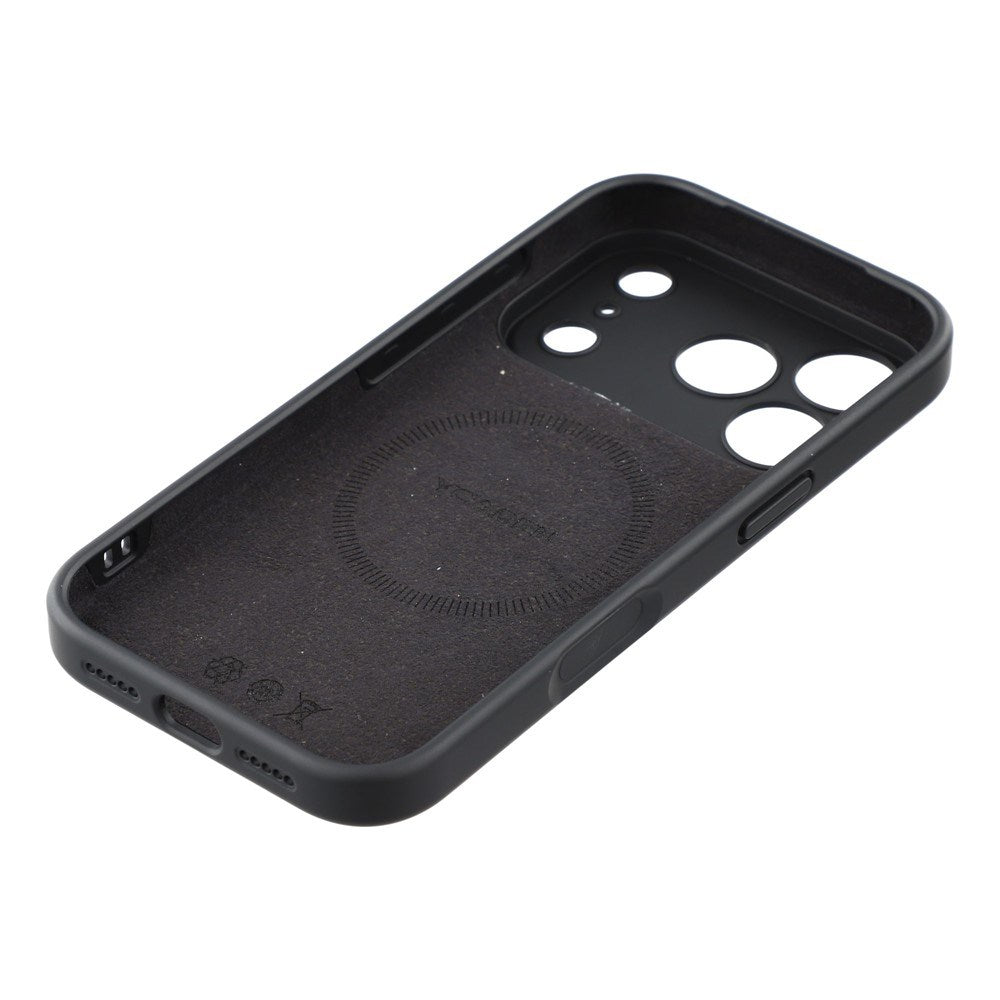 EIDERWOOD iPhone 17 Pro Flexible Plastic Case with Lined Inside - MagSafe Compatible - Black