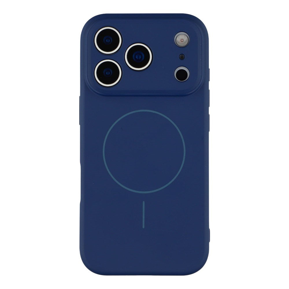 EIDERWOOD iPhone 17 Pro Flexible Plastic Case with Lined Inside - MagSafe Compatible - Dark Blue