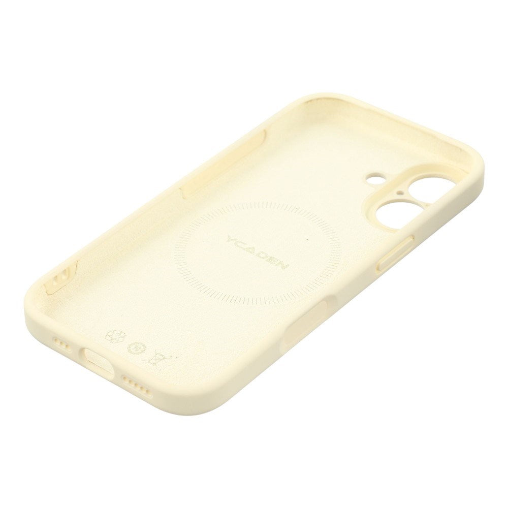 EIDERWOOD iPhone 17 Flexible Plastic Case with Lined Inside - MagSafe Compatible - White