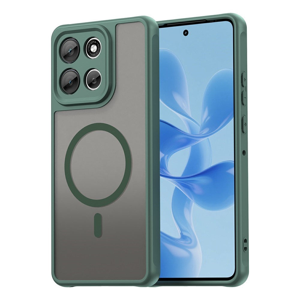 Motorola Moto G86 Power EIDERWOOD Hybrid Plastic Case - MagSafe Compatible - Green