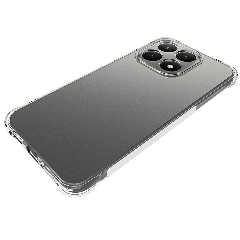 Xiaomi 15T EIDERWOOD Flexible Plastic Case with Shock-Absorbing Corners - Transparent