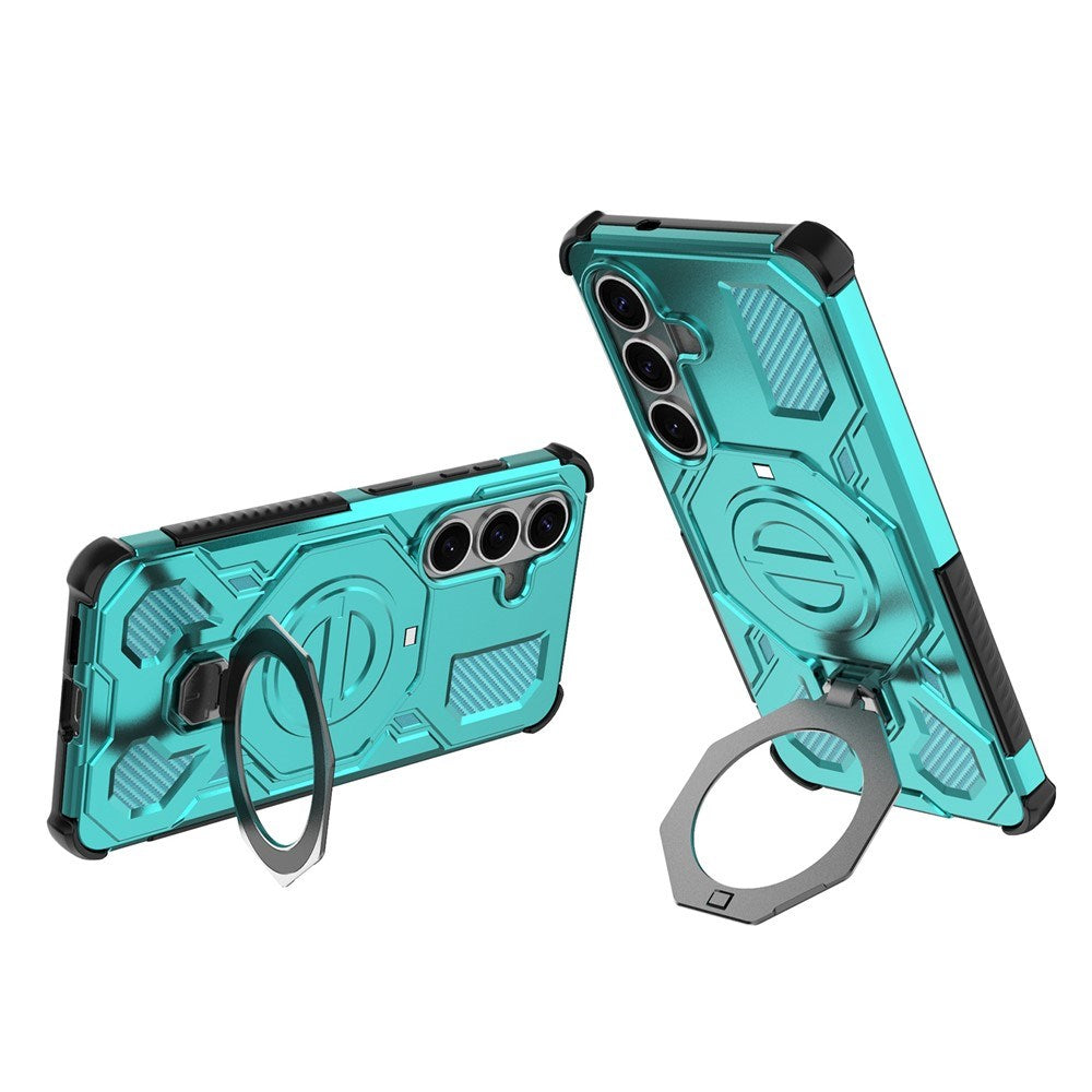 Samsung Galaxy S26 / S26 Pro EIDERWOOD Craftsman Case with Rotating Kickstand - Turquoise