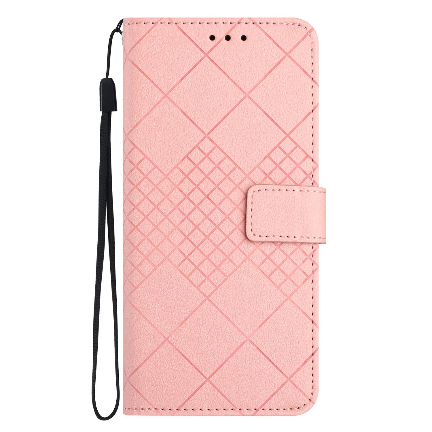 EIDERWOOD OnePlus 15 Faux Leather Flip Case with Imprint - Pink