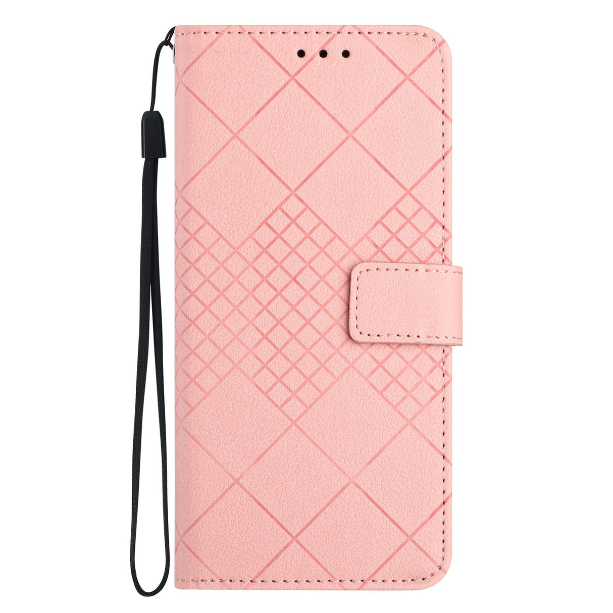 EIDERWOOD OnePlus 15 Faux Leather Flip Case with Imprint - Pink