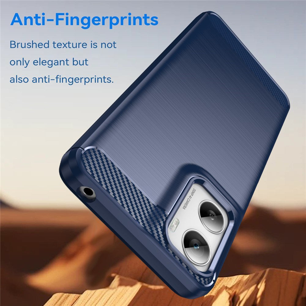 Motorola Moto G06 / G06 Power EIDERWOOD Carbon Fiber Case - Blue