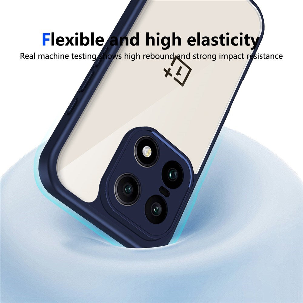 EIDERWOOD OnePlus 15 Flexible Plastic Case - Transparent/Blue