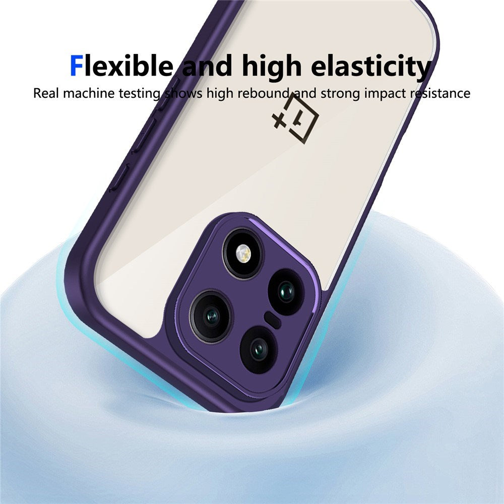 EIDERWOOD OnePlus 15 Flexible Plastic Case - Transparent/Purple