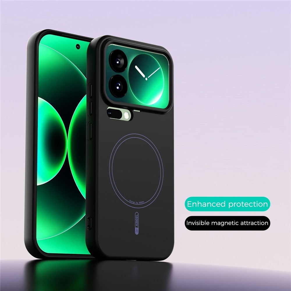 Xiaomi 17 Pro Silicone Case - MagSafe Compatible - Black