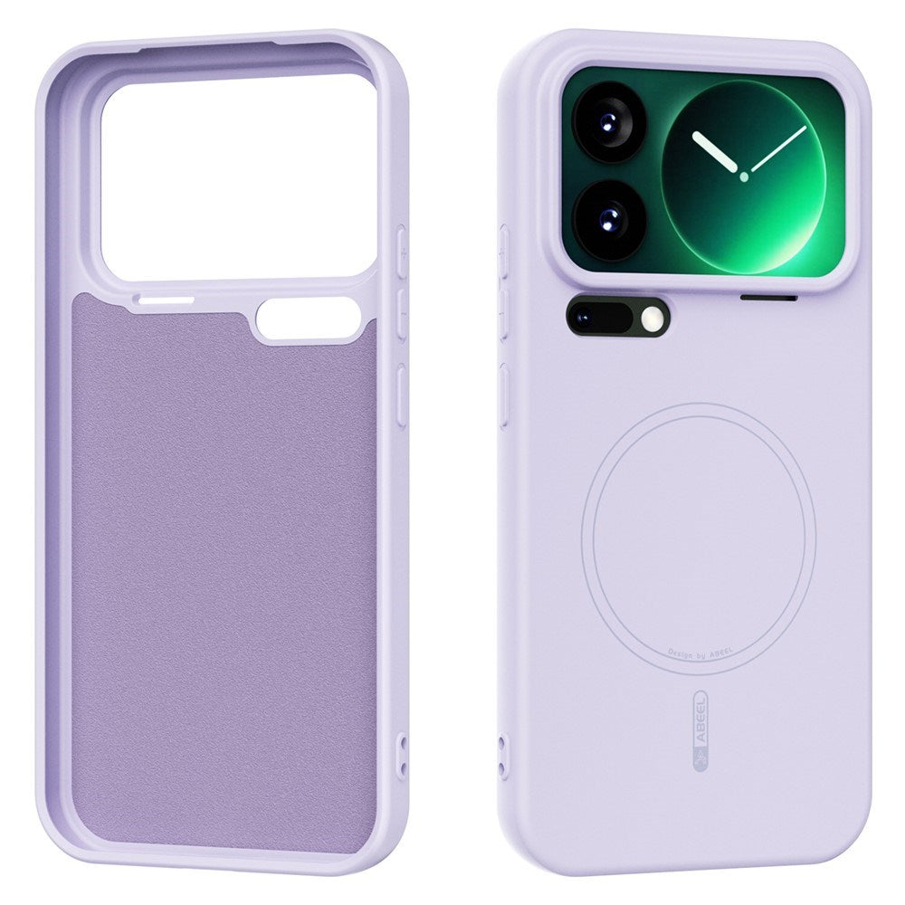 Xiaomi 17 Pro Max Silicone Case - MagSafe Compatible - Purple