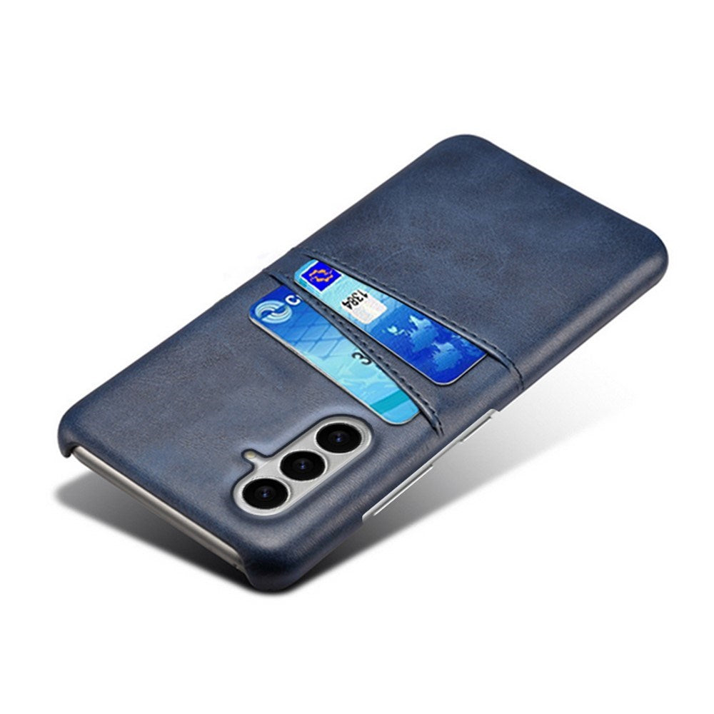 Samsung Galaxy S26 / S26 Pro EIDERWOOD Faux Leather Case with Card Holder - Blue