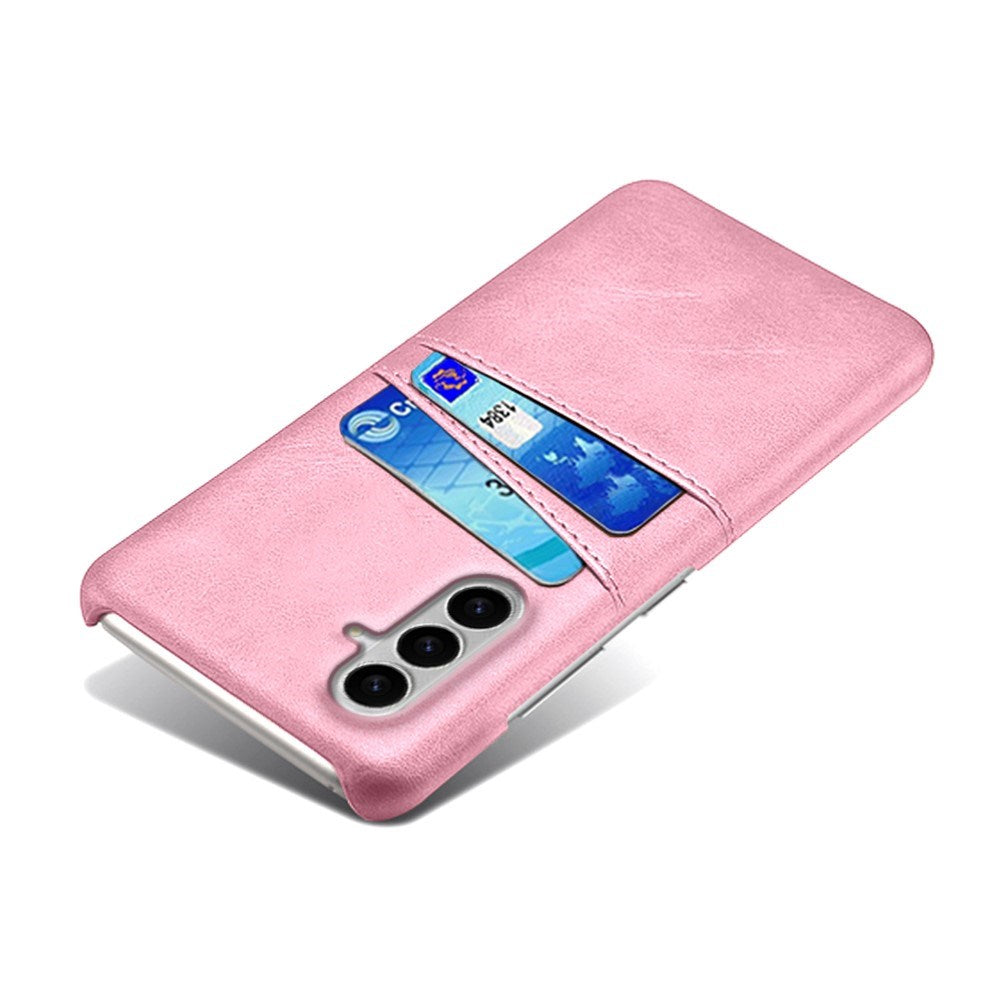 Samsung Galaxy S26 / S26 Pro EIDERWOOD Faux Leather Case with Card Holder - Pink