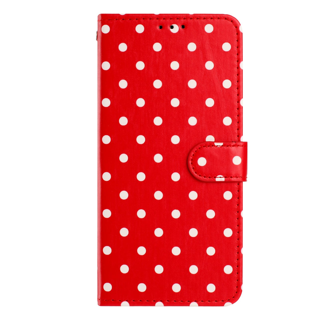 EIDERWOOD Xiaomi 17 Pro Max Faux Leather Flip Case w. Polka Design - Red