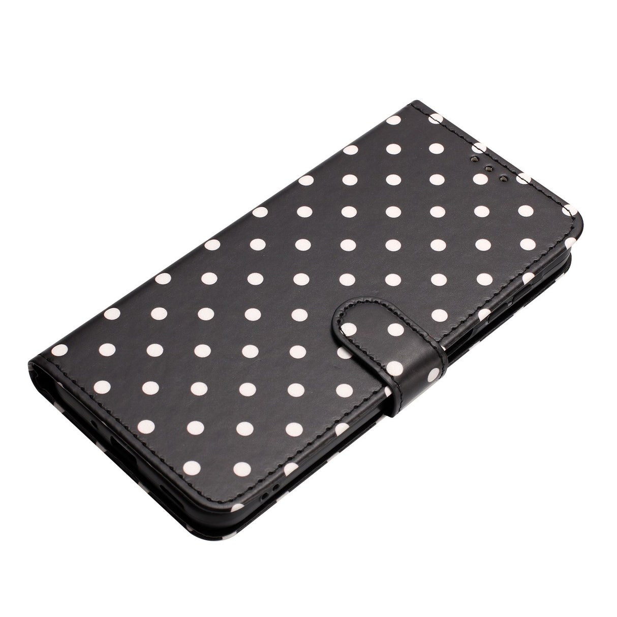 EIDERWOOD Xiaomi 17 Pro Faux Leather Flip Case w. Polka Design - Black