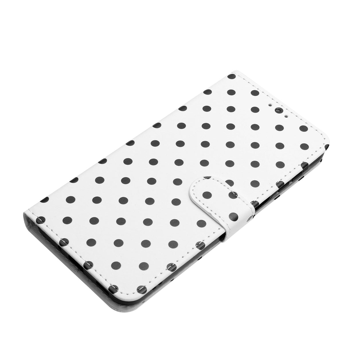 EIDERWOOD Xiaomi 17 Pro Faux Leather Flip Case w. Polka Design - White