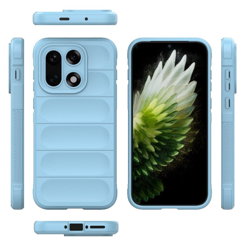 EIDERWOOD OnePlus 15 Tough Case + Tempered Glass Screen Protector - Light Blue